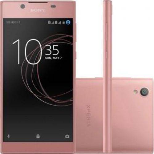 Smartphone Sony Xperia L1 G3313 16GB LTE 1Sim Tela 5.5" Câm.13MP+5MP-Rosa