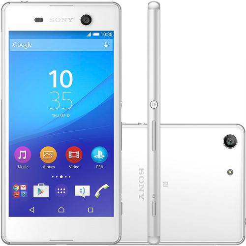 Smartphone Sony Xperia M5 Dual E5643 Desbloqueado Branco
