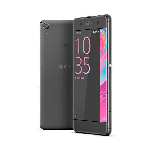 Smartphone Sony Xperia XA Dual com Tela de 5'', 4G, 16GB, Câmera 13MP + Frontal 5MP e Android 6.0