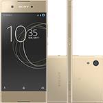 Smartphone Sony Xperia XA1 Dual Chip Android Dual Tela 5" Octacore 32GB Câmera 23MP - Dourado