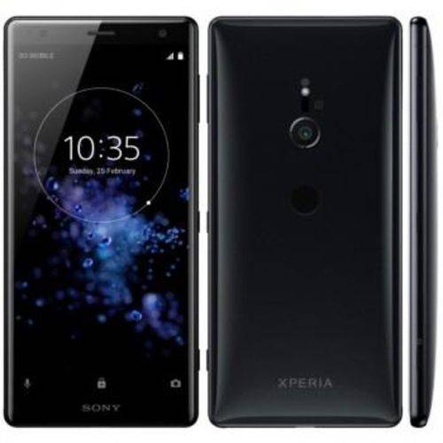 Smartphone Sony Xperia XZ2 H8216 4GB/64GB LTE 1Sim 5.7" Câm.19MP+5MP-Preto
