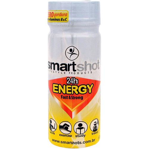 Smartshot 24h Energy Fast e Strong 1 Unidade 60 Ml - Smart Life