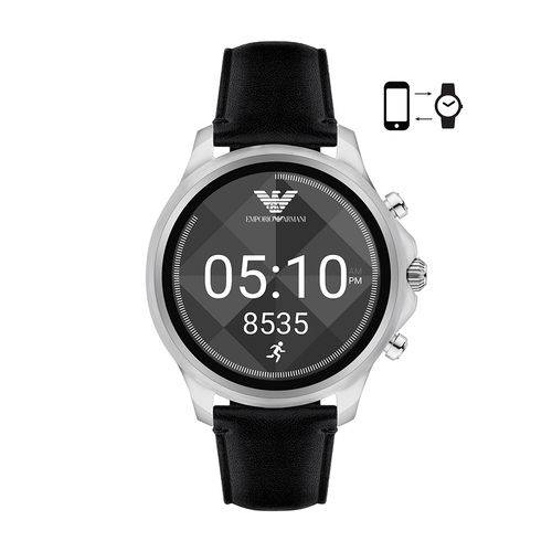 Smartwatch Emporio Armani Masculino Prata - Art5003/0pi