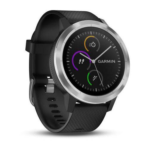 Smartwatch Monitor Cardiaco GPS Garmin Vivoactive 3 Preto