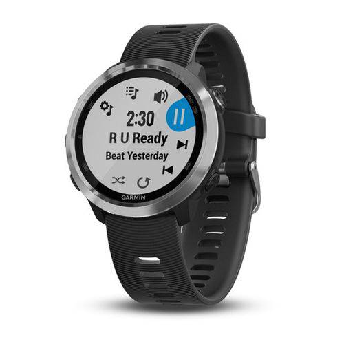 Smartwatch Multiesportivo com GPS e Música Garmin Forerunner® 645 Music Preto