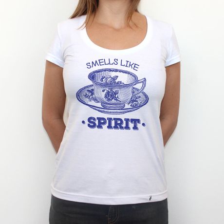 Smells Like Tea Spirit - Camiseta Clássica Feminina