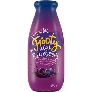Smoothie de Açaí e Blueberry Frooty 300ml