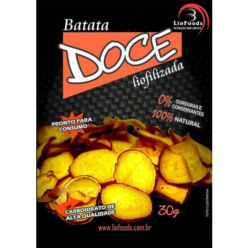 Snack Batata Doce Liofoods