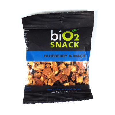 Snack Blueberry e Maça 50g - BiO2