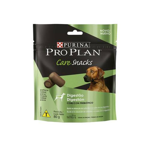 Snack Care Proplan para Cães Digestão Sabor Peru 80g