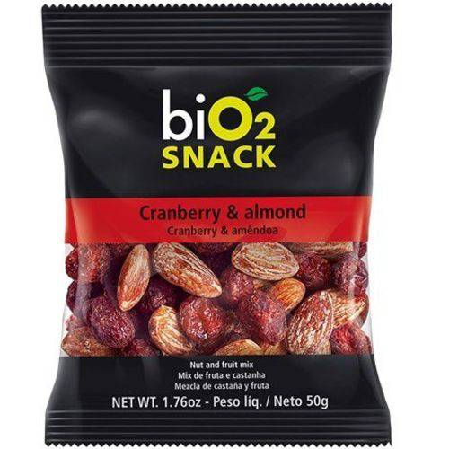 Snack Cranberry/amêndoa 50g Bio2