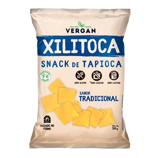 Snack de Tapioca Xilitoca Tradicional 50g