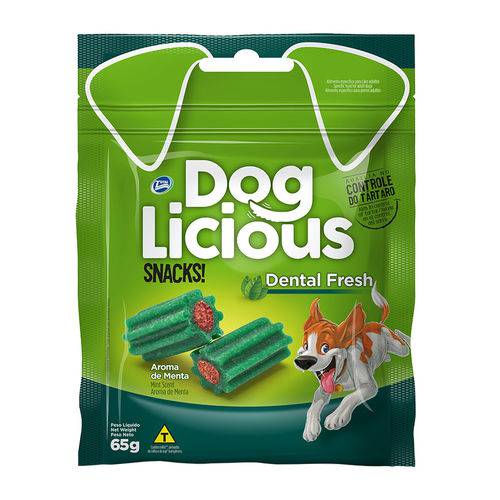 Snack Dog Licious Dental Fresh - 65g
