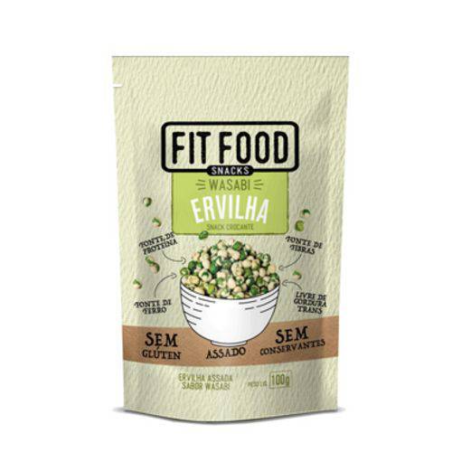 Snack Ervilha com Wasabi Fit Food 100g