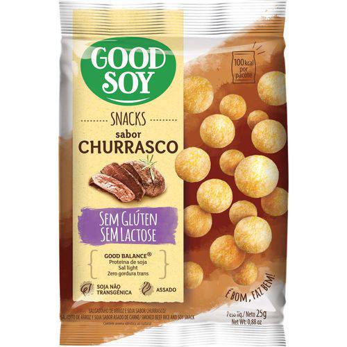 Snack Goodsoy Churrasco 25g