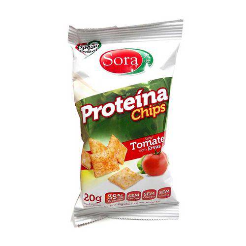 Snack Multigrãos de Soja Sabor Tomate com Ervas Sora 20g