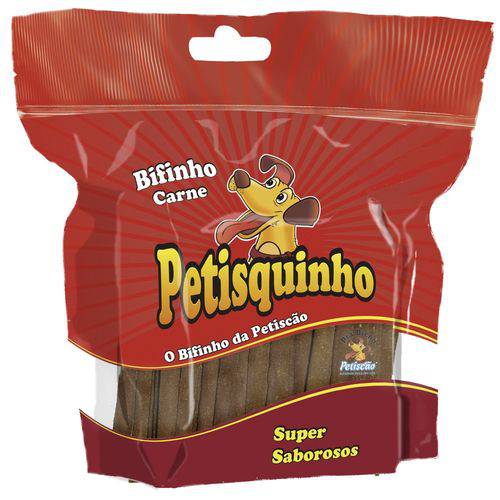 Snack Petisquinho para Cães Palito Fino Sabor Carne - 1kg