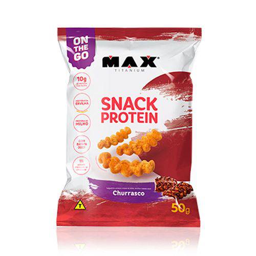 Snack Protein Churrasco - (50g) - Max Titanium