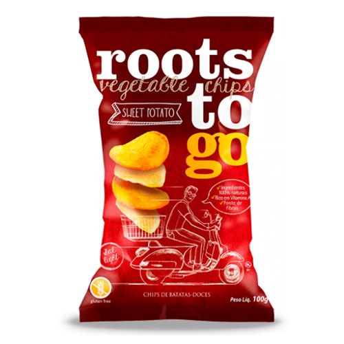 Snack Salgado Roots To Go Batata Doce 45gr