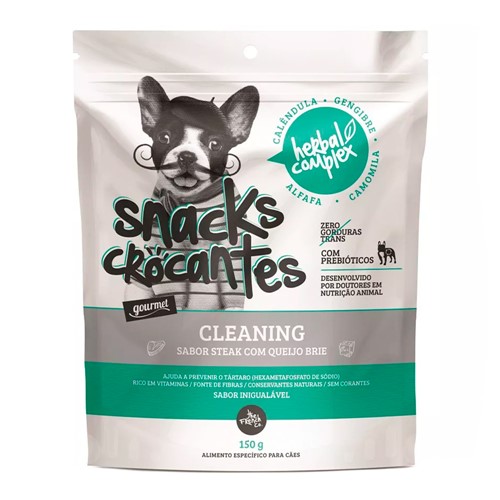 Snacks Crocantes Gourmet Cleaning Herbal Complex 150g