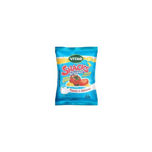Snacks Tomate e Orégano Integral Vitao 60g