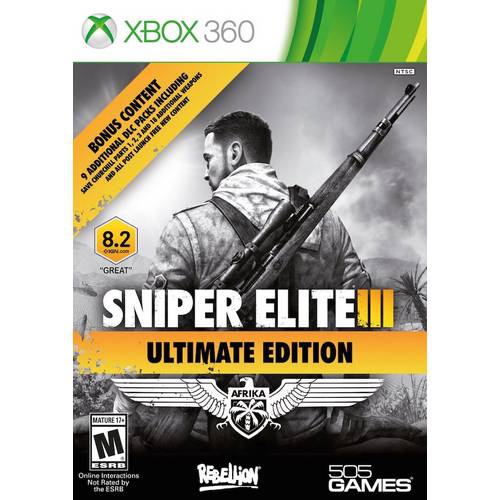 Sniper Elite Iii (3) Ultimate Edition - Xbox 360