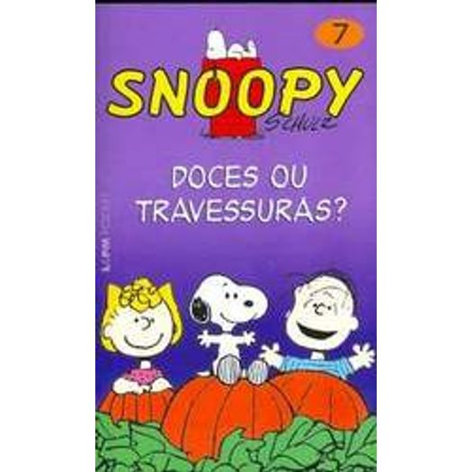 Snoopy 7 Doces ou Travessuras - 729 - Lpm Pocket