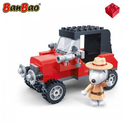 Snoopy Carros Clássicos 109 Pçs- Banbao