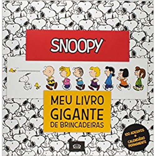 Snoopy - Meu Livro Gigante de Brincadeiras - Brochura - Disney