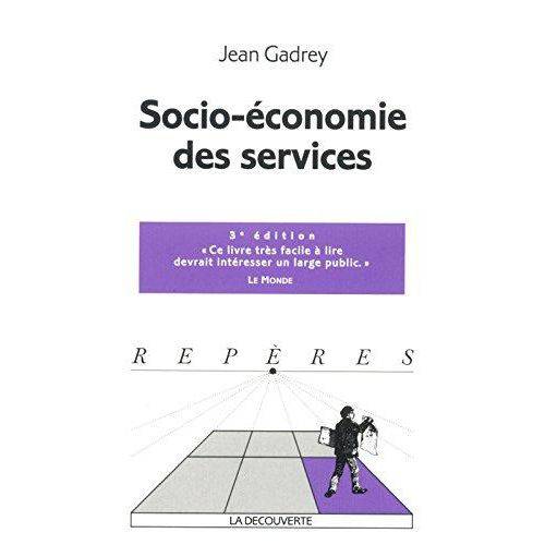 Socio-Economie Des Services