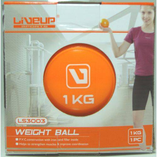 Soft Ball Mini Bola de Exercício 1 Kg Live Up
