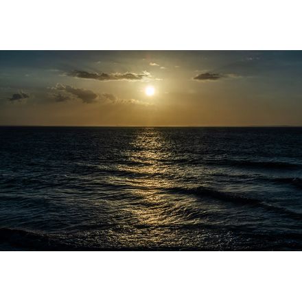 Sol no Mar - 45 X 30 Cm - Papel Fotográfico Fosco
