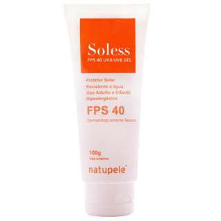Soless FPS 40 Natupele - Protetor Solar 100g