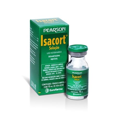 Solução Anti-inflamatório Injetável Eurofarma Isacort 10ml