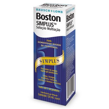 Solução Baush & Lomb Boston Simplus Multiação 120ml