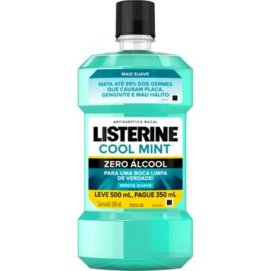 Solução Bucal Listerine Zero 500ml
