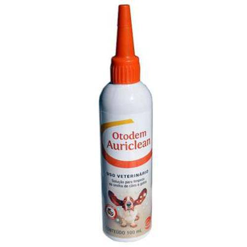 Solução para Limpeza de Orelha Ceva Otodem Auriclean - 100 Ml