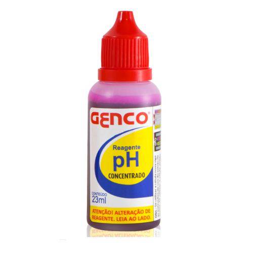 Solução Reagente Ph Genco para Piscina