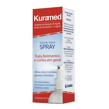 Solução Tópica Spray Kuramed Cimed 50ml