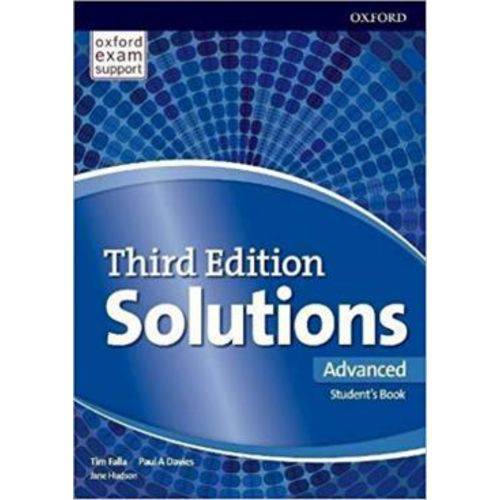 Solutions Advanced Sb And Online Practice Pack - 3rd Ed
