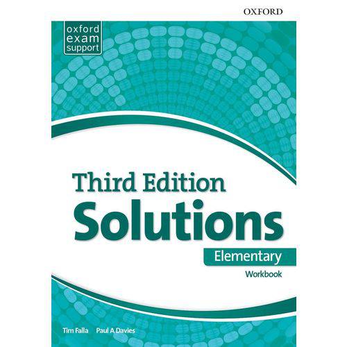 Solutions Elem - Workbook - 3ª Edition