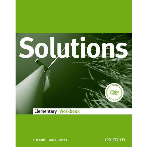 Solutions Elementary - Workbook - Oxford University Press - Elt