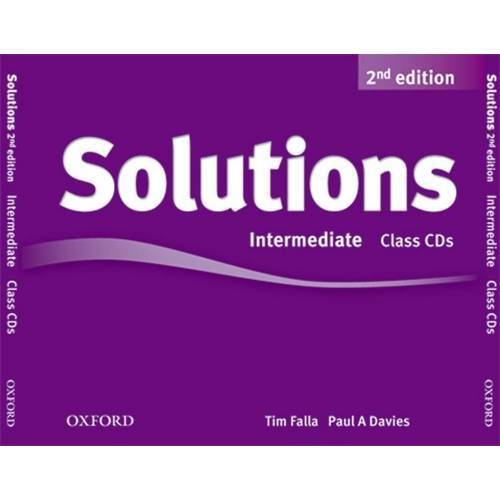 Solutions Intermediate Class Audio Cd - Second Edition