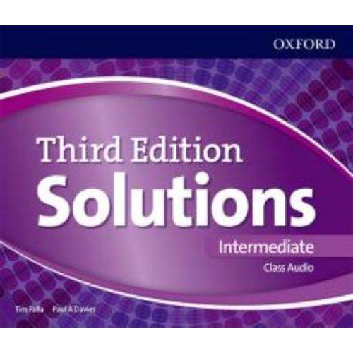 Solutions Intermediate Class Cd - 3rd Ed