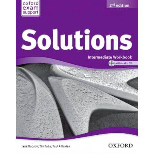 Solutions Intermediate - Workbook With Audio Cd - Second Edition - Oxford University Press - Elt
