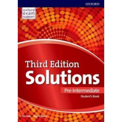 Solutions Pre-intermediate Sb - 3rd Ed