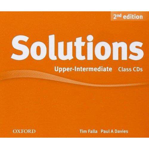 Solutions - Upper-Intermediate - Class Audio CDs - 2ª Ed.