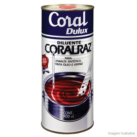 Solvente Coralraz 900 Ml Incolor Coral