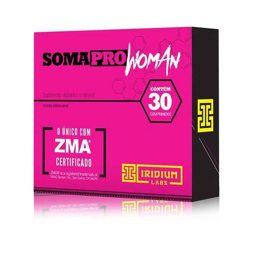 Soma Pro Woman ZMA 30 Caps - Iridium Labs