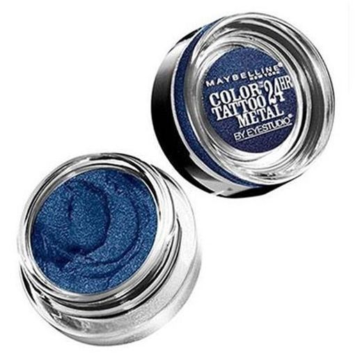 Sombra Color Tattoo Maybelline Metallics 24h Electric Blue